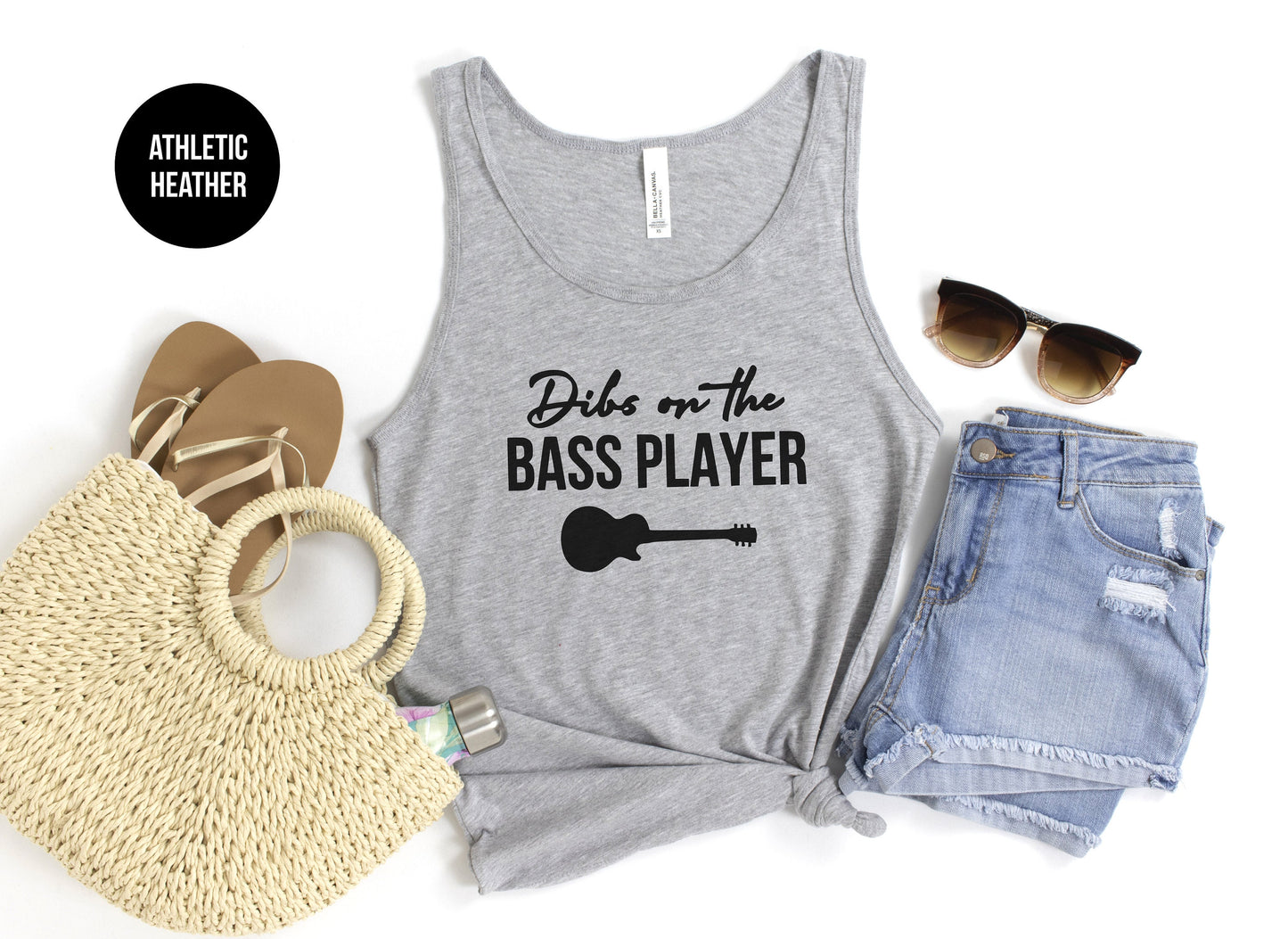 Dibs On The Bass Player Tank Top