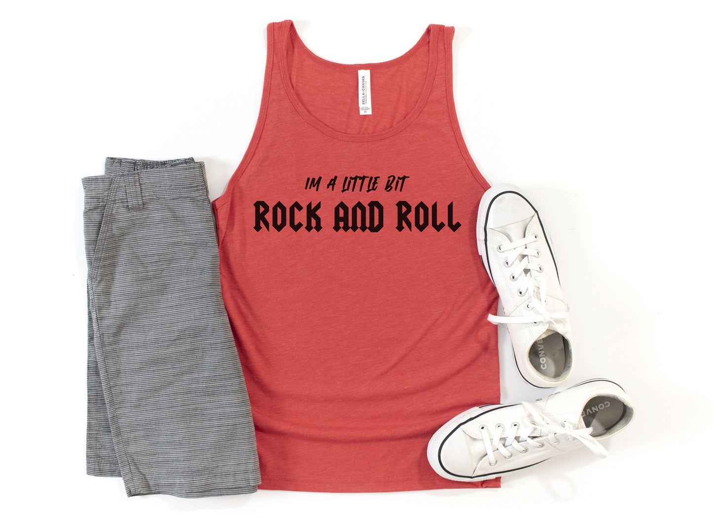 I'm a Little Bit Rock and Roll Tank Top