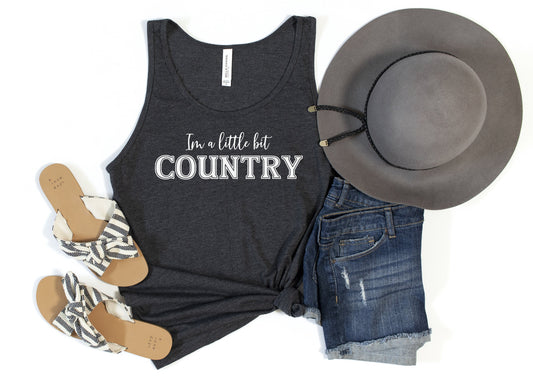 I'm a Little Bit Country Tank Top