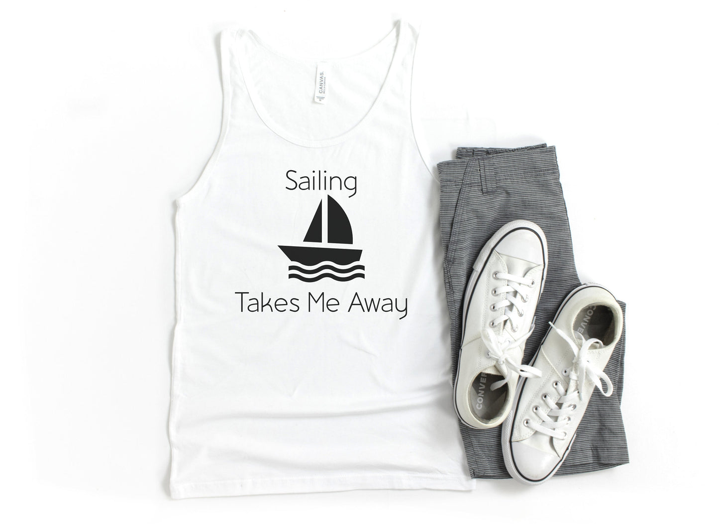 Sailing Takes Me Away Tank Top