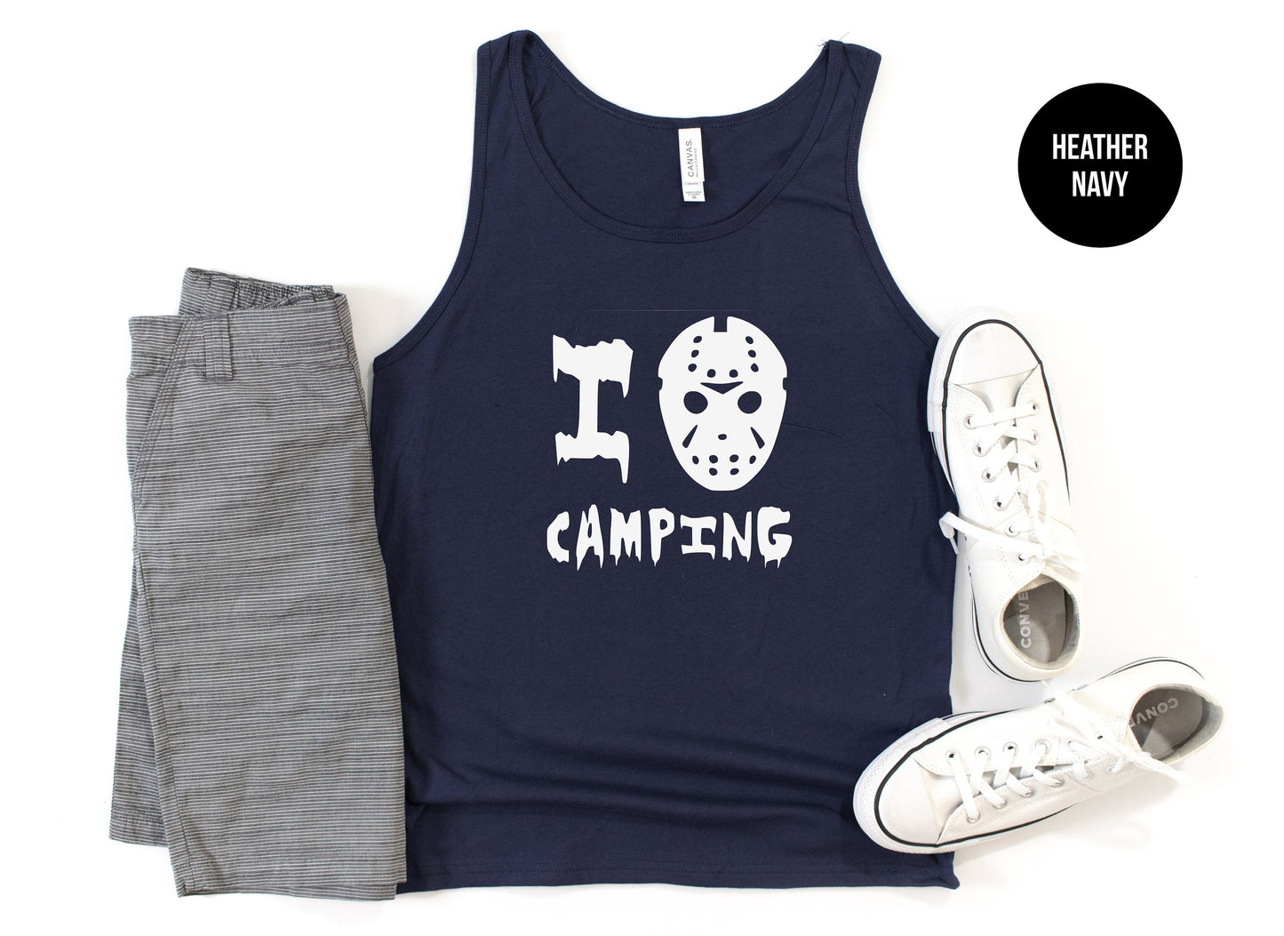 I Heart Camping Tank Top