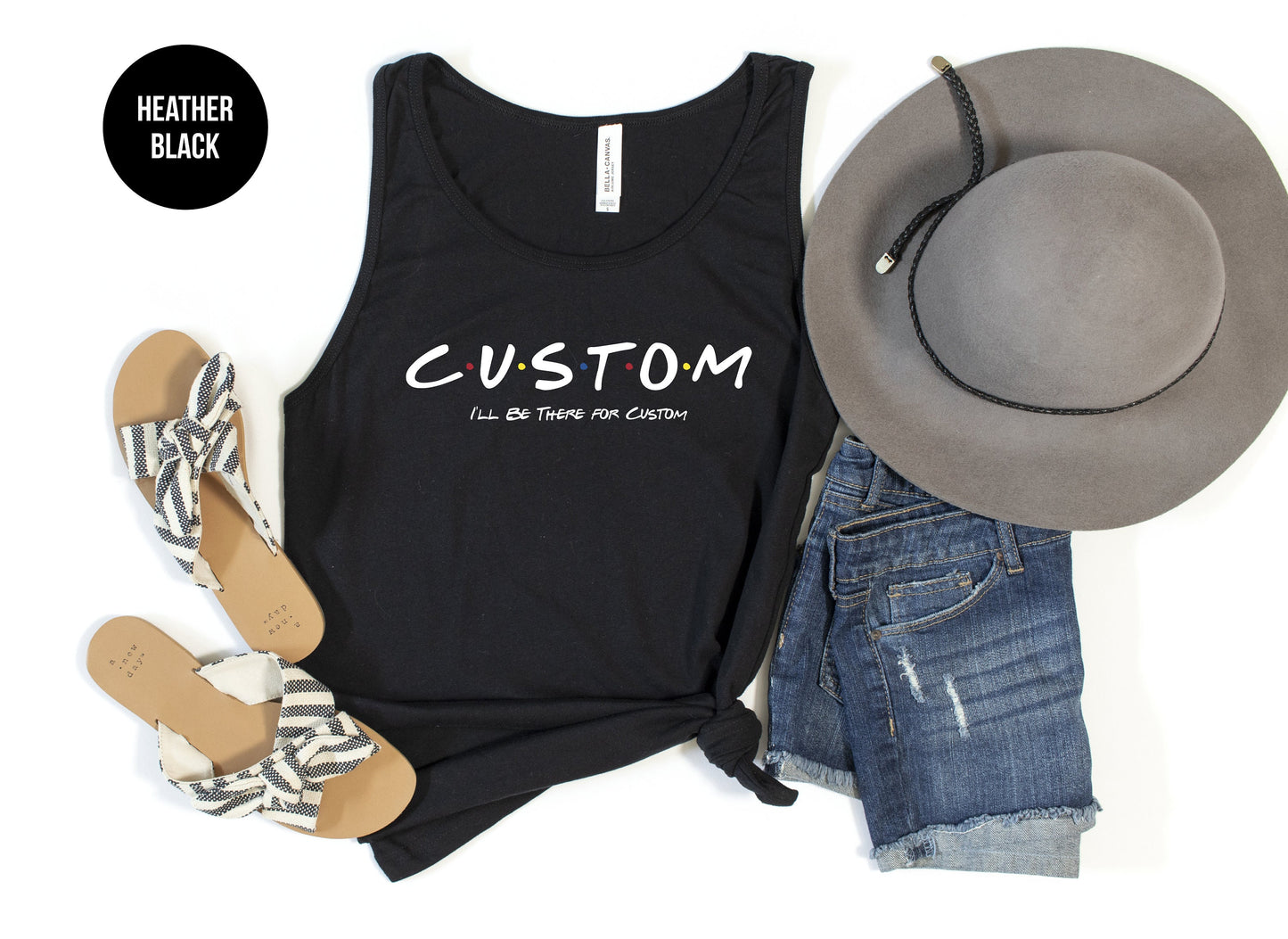 Custom "Friends" Tank Top