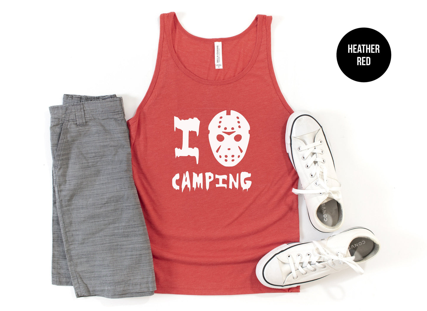 I Heart Camping Tank Top