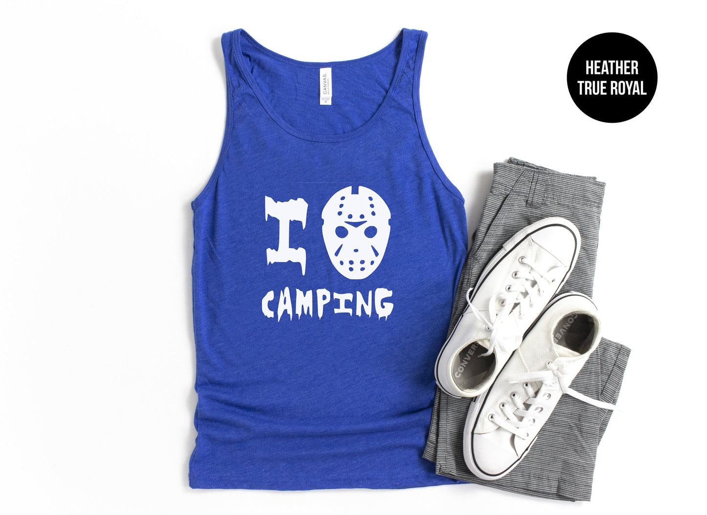 I Heart Camping Tank Top
