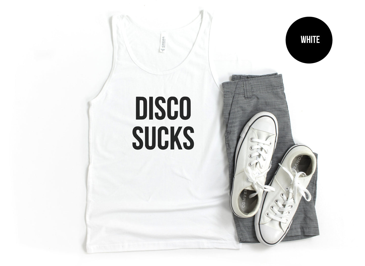Disco Sucks Tank Top