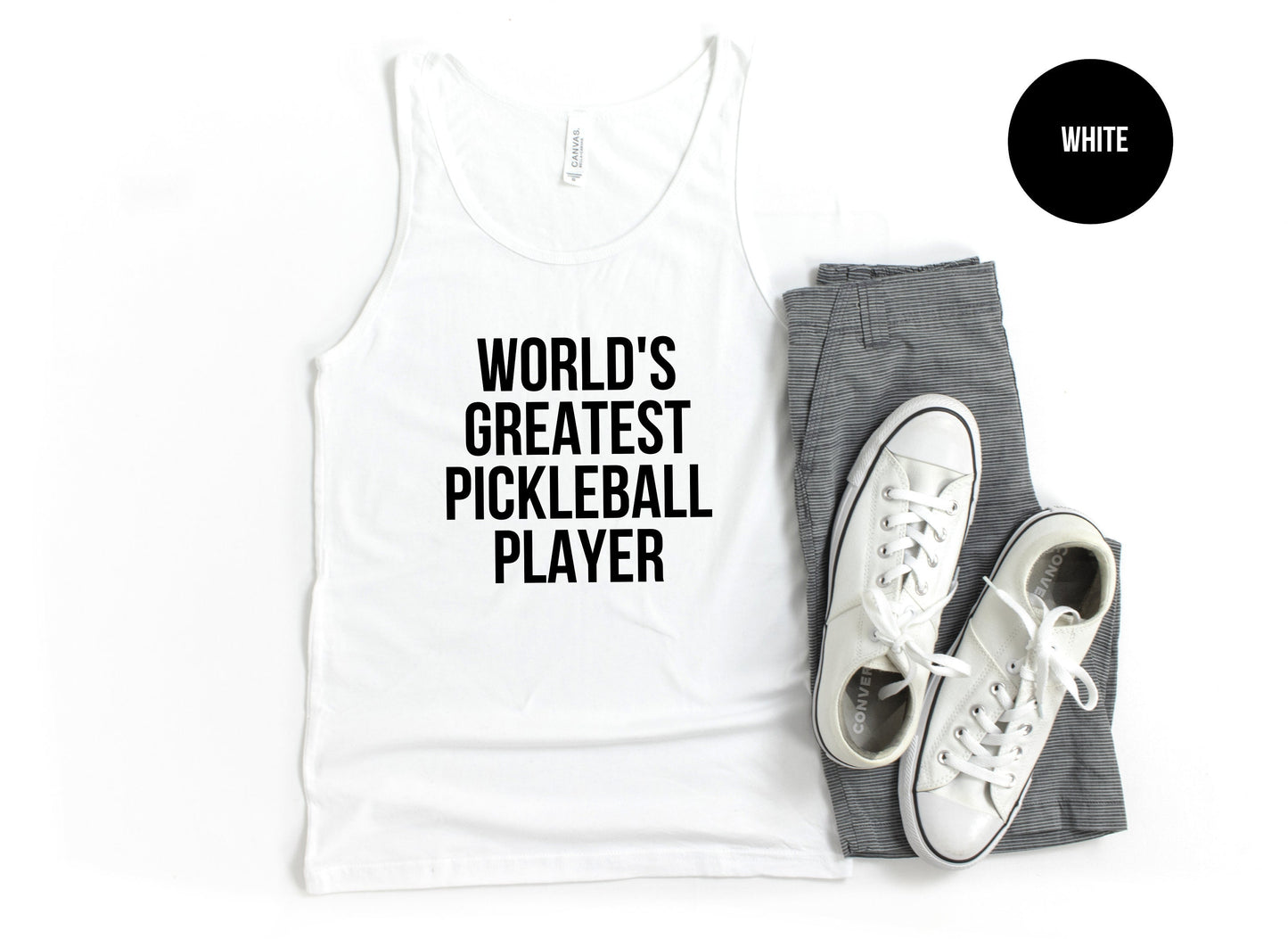 World's Greatest Pickleball Player Tank Top