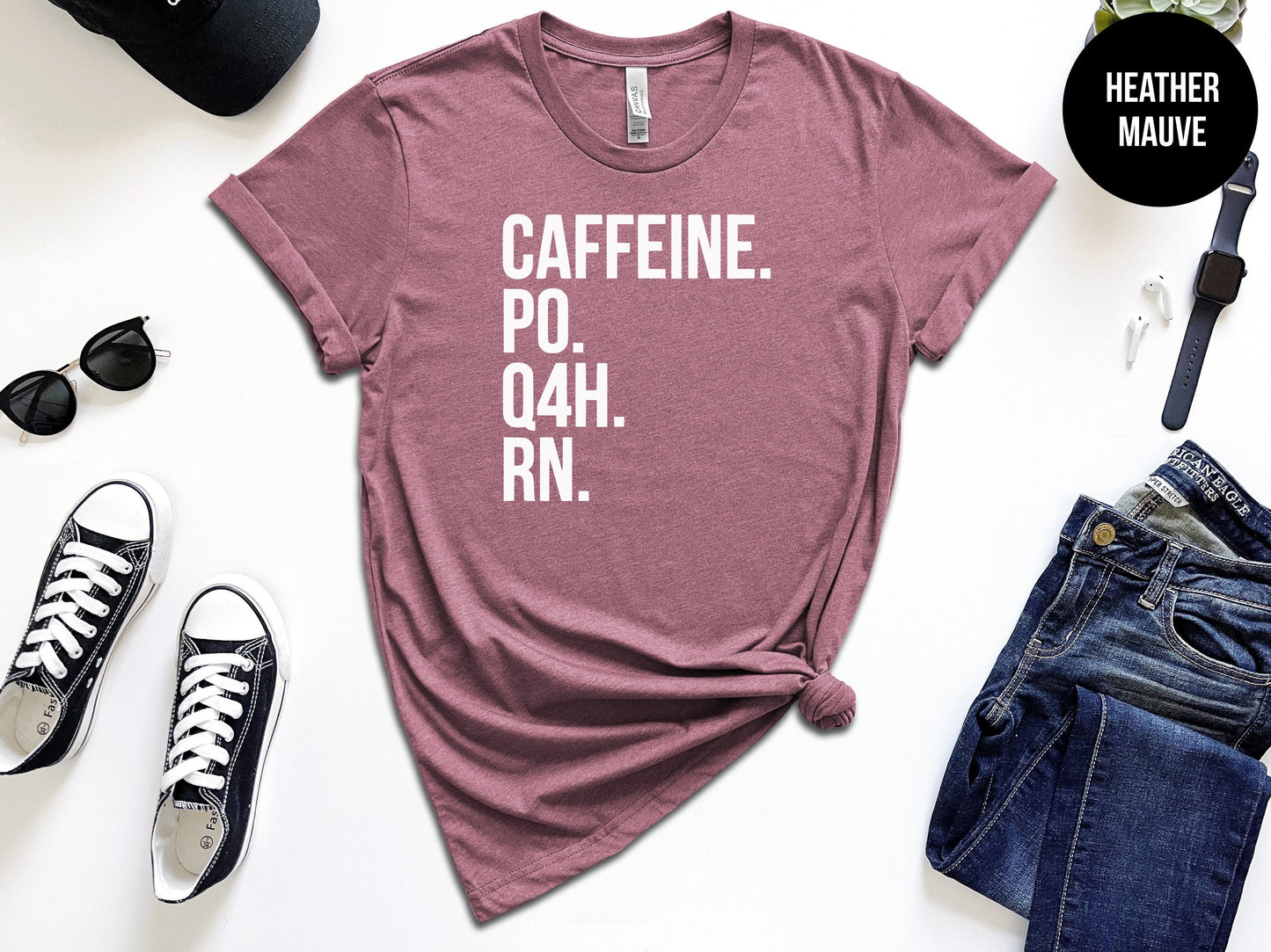 Caffeine. PO. Q4H. RN
