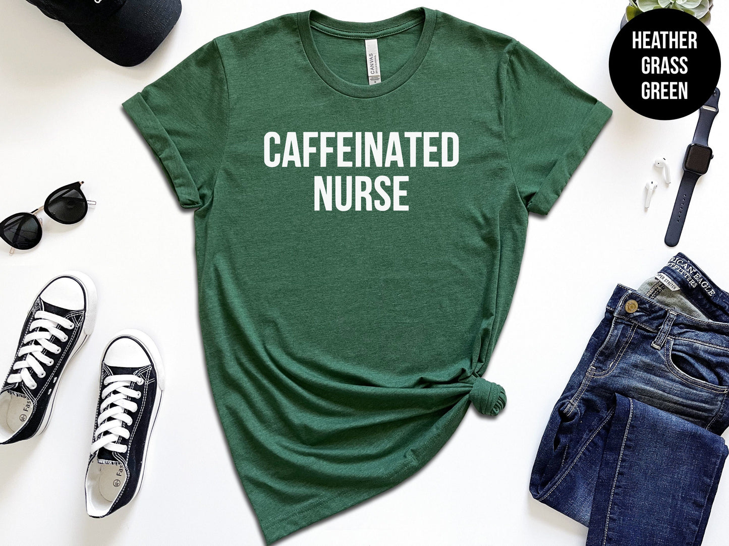 Caffeinated Nurse Shirt