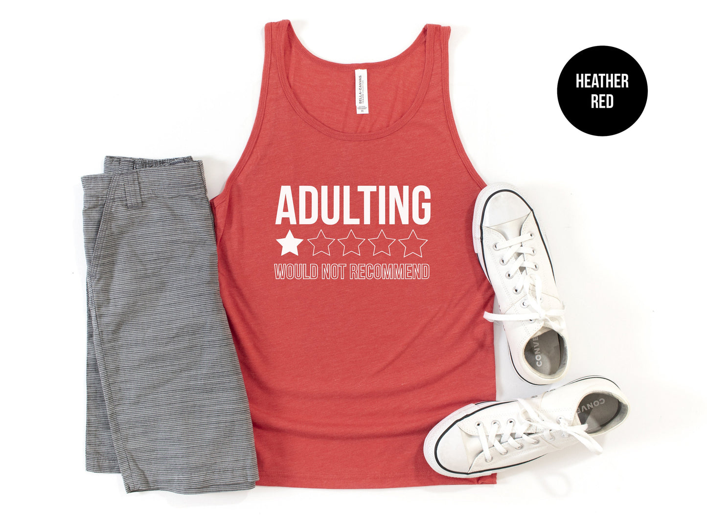 Adulting Would Not Recommend Tank Top