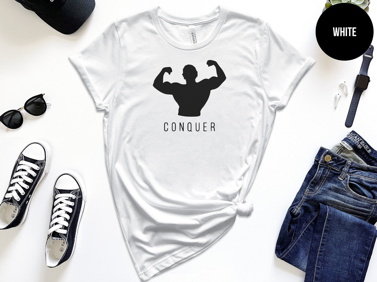 Conquer Bodybuilding Shirt