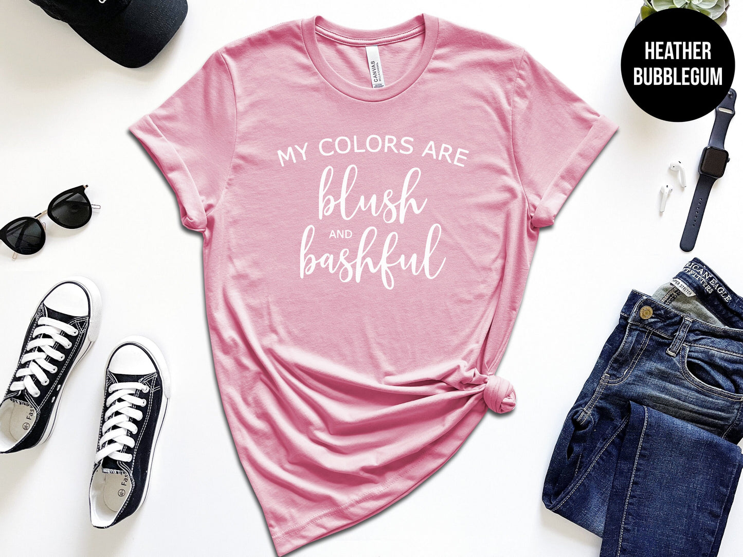 My Colors are Blush and Bashful