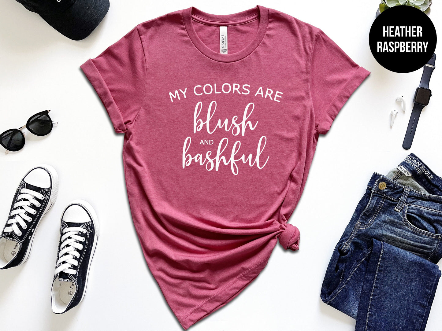 My Colors are Blush and Bashful