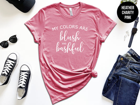 My Colors are Blush and Bashful