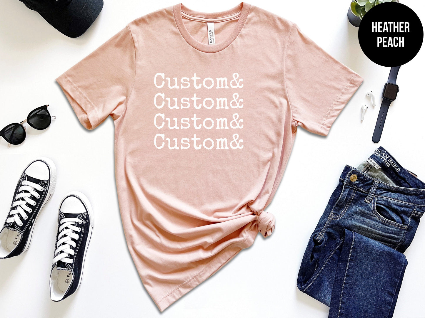 Customizable "Squad Goals" Shirt