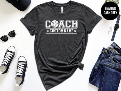 Volleyball Coach (with Custom Name)