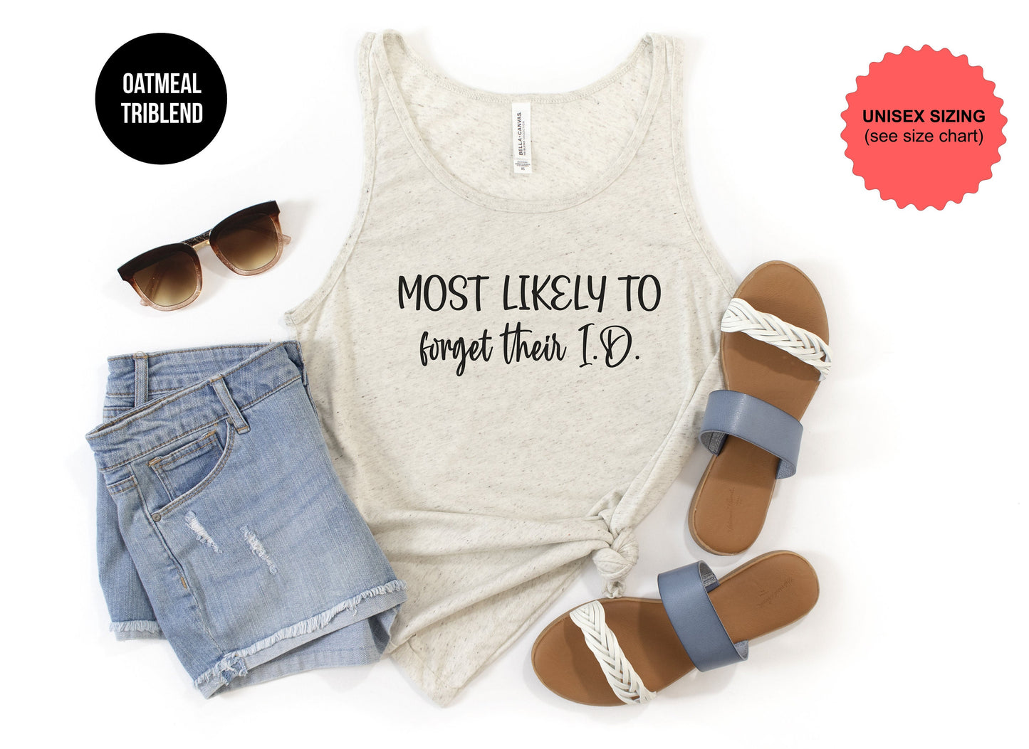 Most Likely To "Custom Text" Tank Top