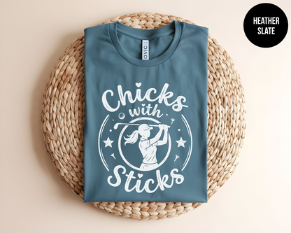 Chicks With Sticks