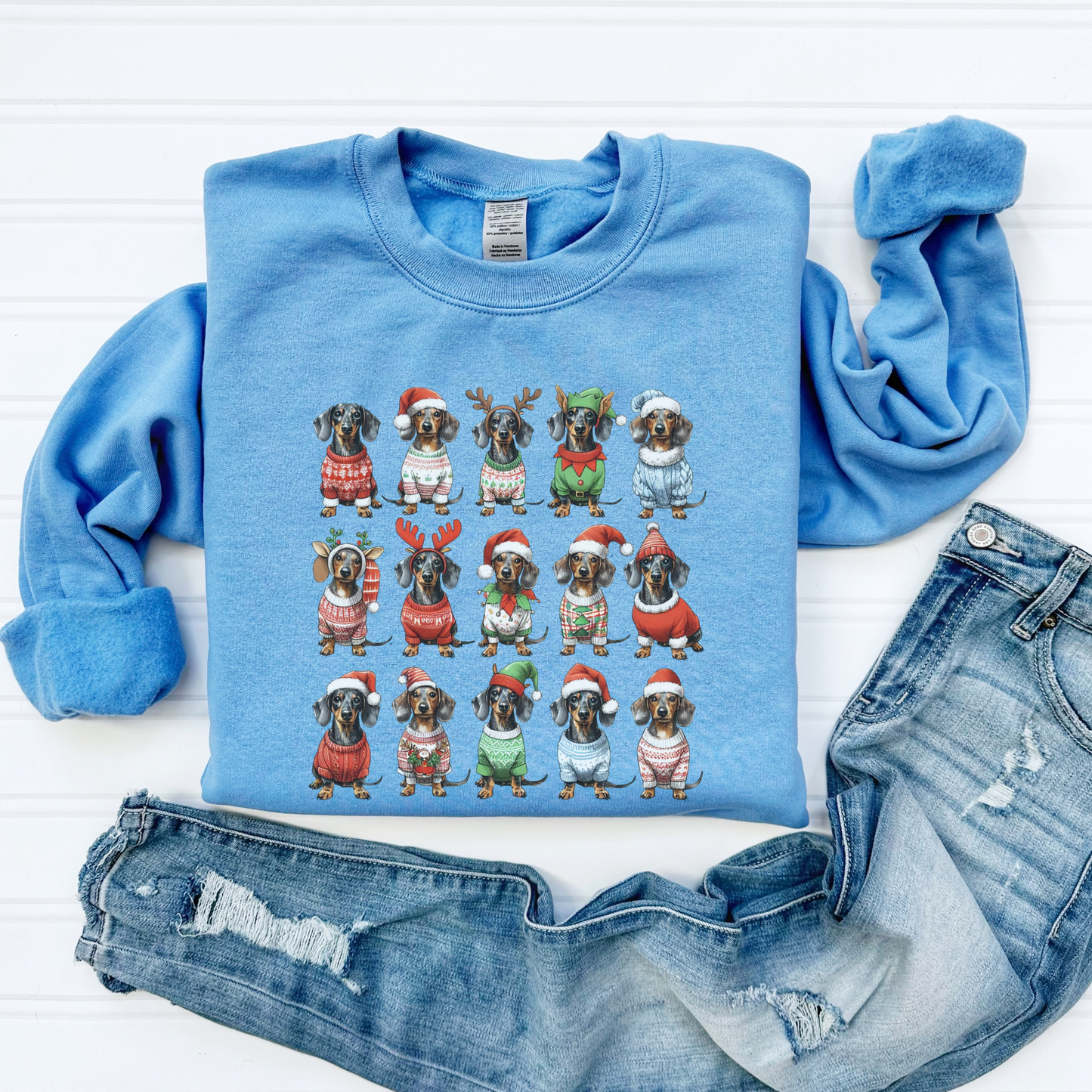 Dachshund Christmas Sweatshirt