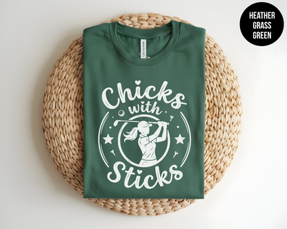 Chicks With Sticks