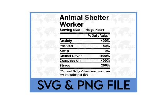 Animal Shelter Worker - Digital Download