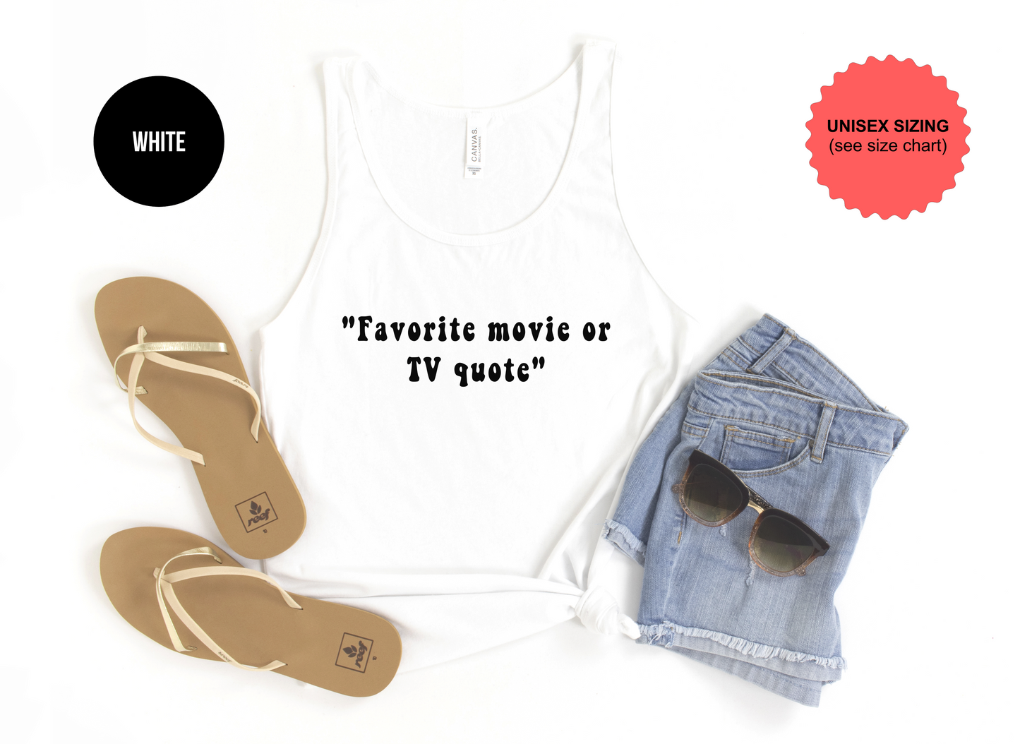 Movie or TV Quote Tank Top