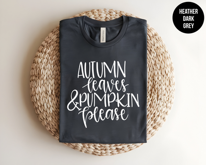 Autumn Leaves and Pumpkin Please