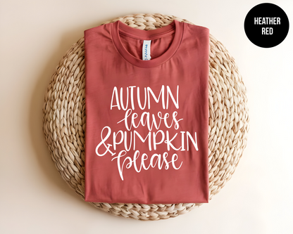 Autumn Leaves and Pumpkin Please