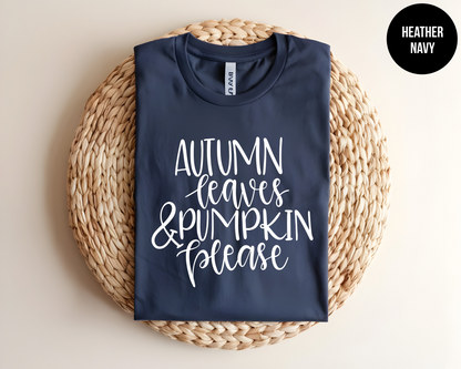 Autumn Leaves and Pumpkin Please