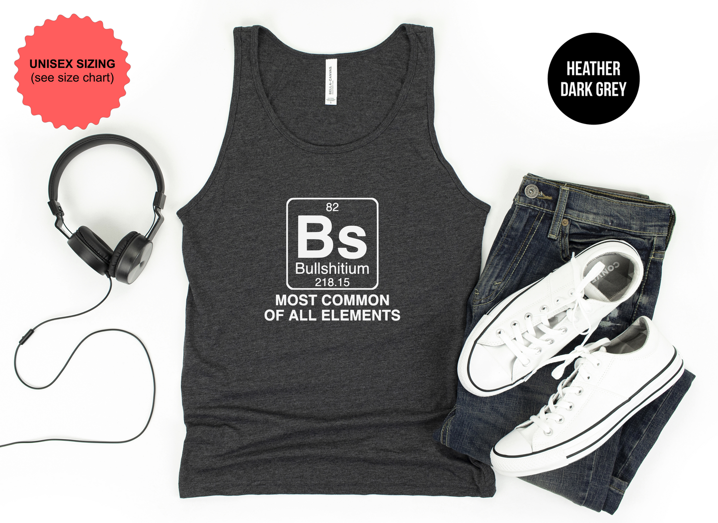 Bs - Bullshitium Tank Top