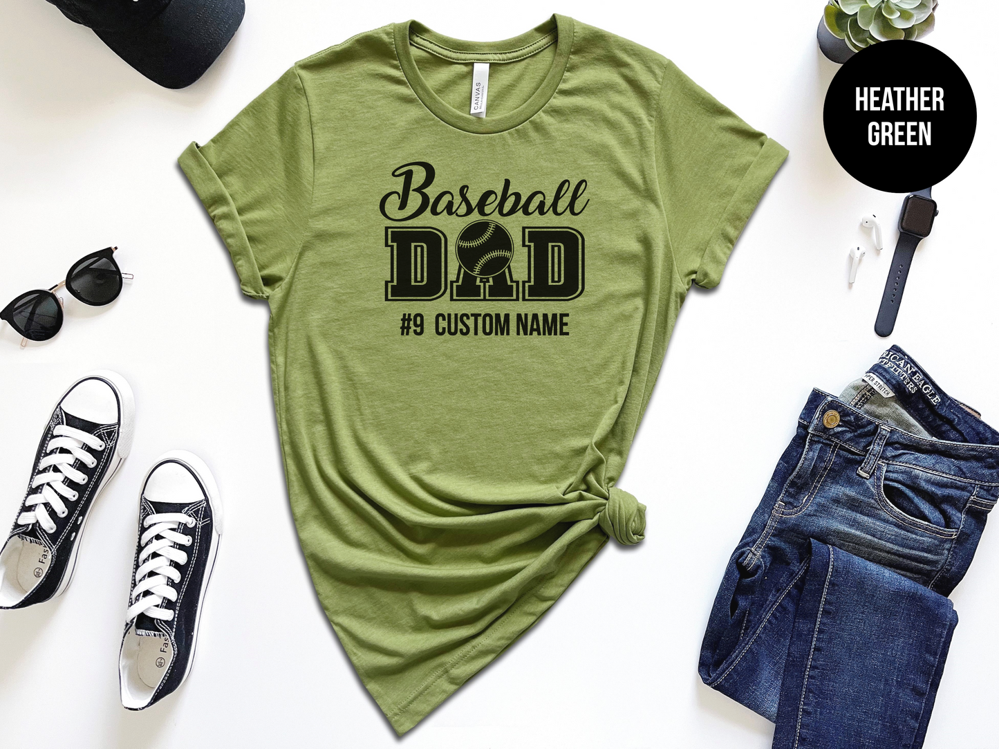 Custom Baseball Dad