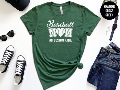 Custom Baseball Mom