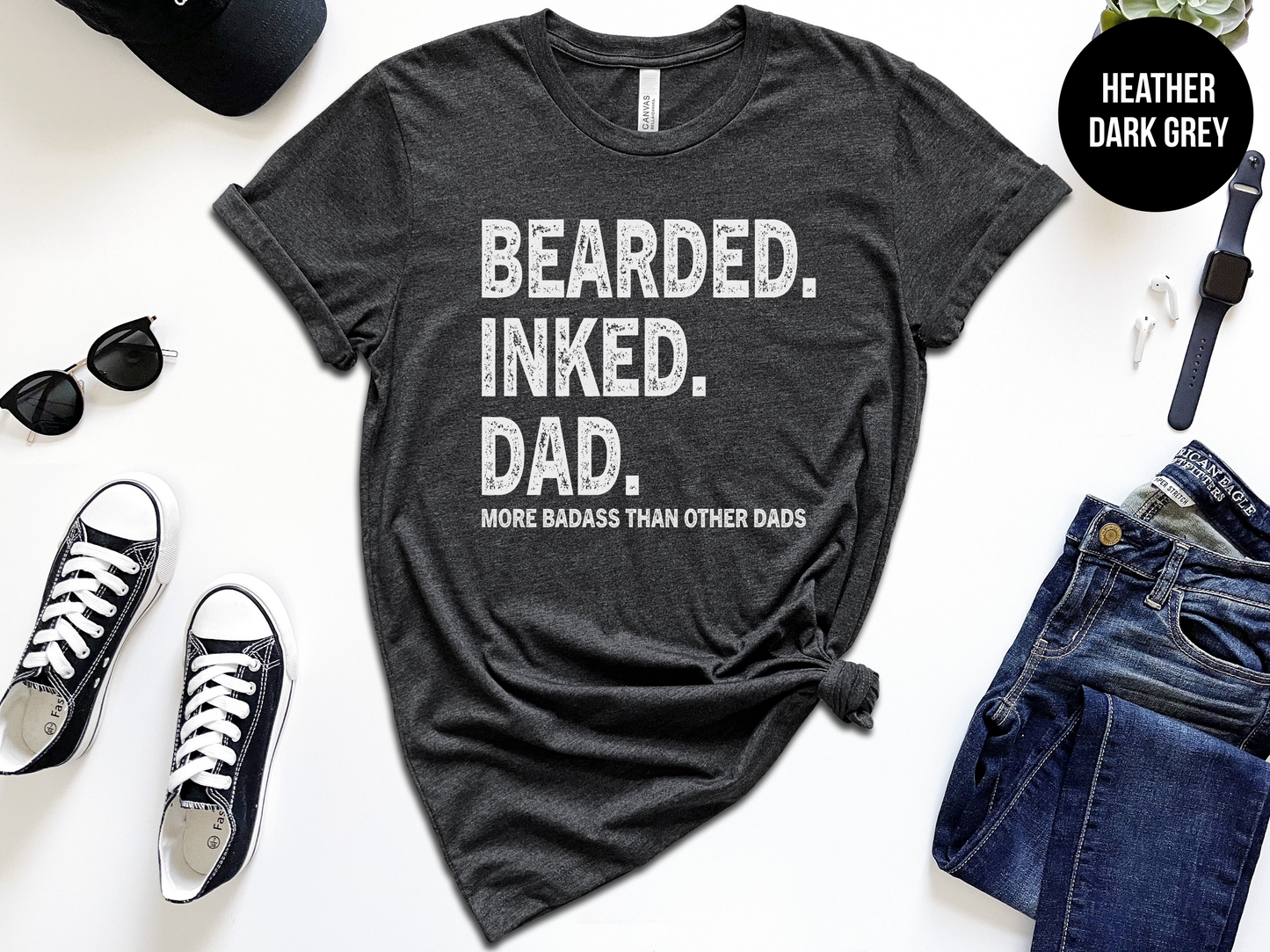 Bearded. Inked. Dad.