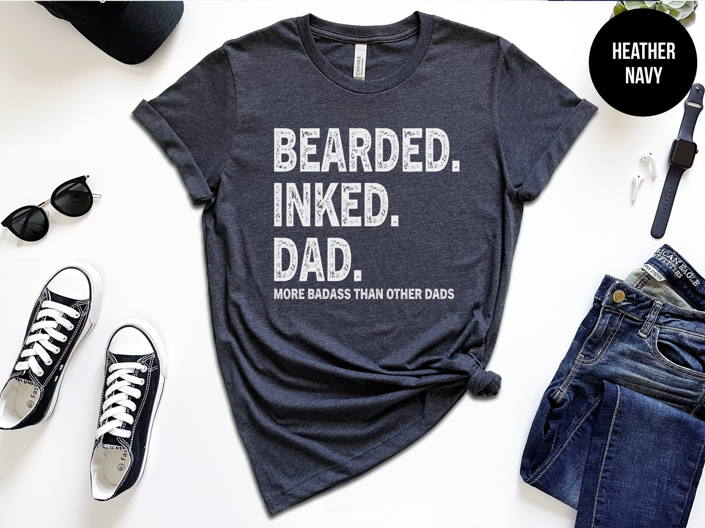 Bearded. Inked. Dad.