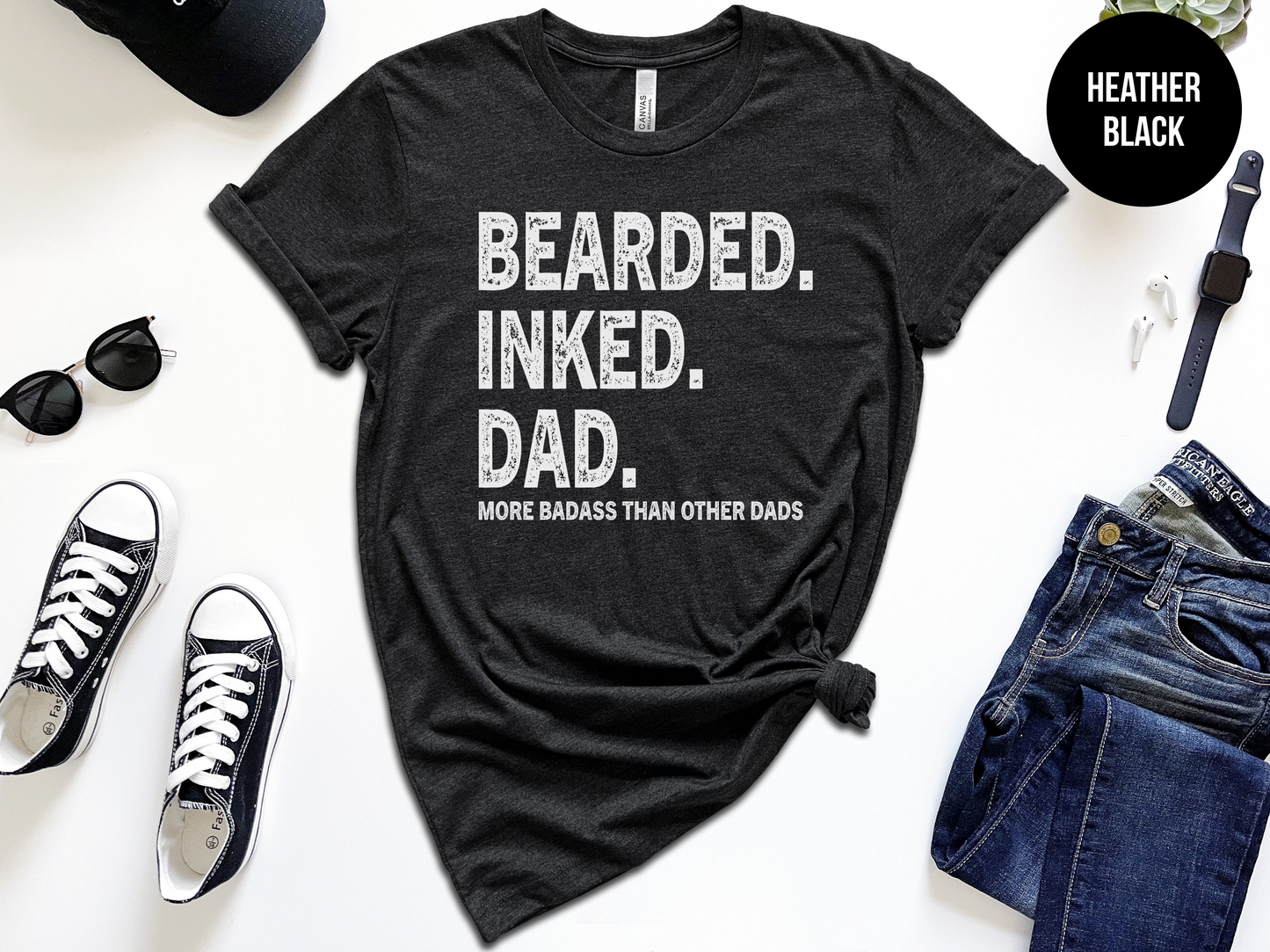 Bearded. Inked. Dad.