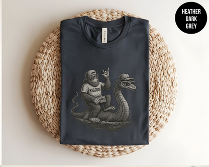 Bigfoot and Nessy