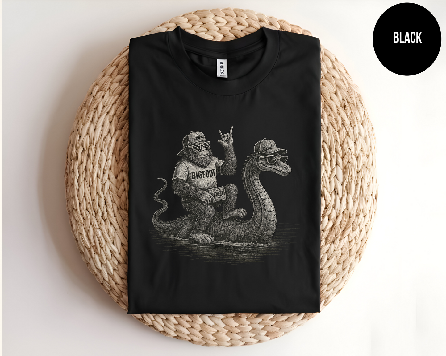 Bigfoot and Nessy