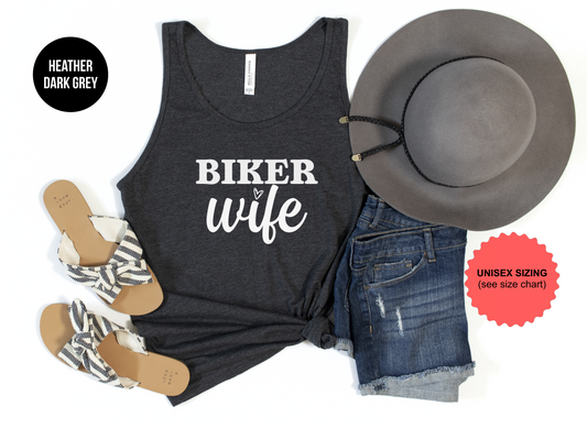 Biker Wife Tank Top