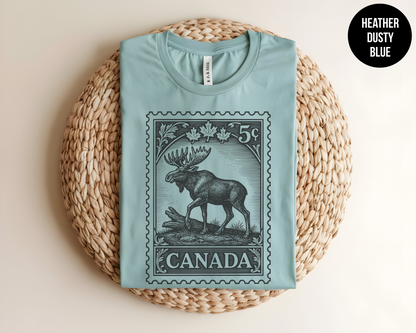 Canada Moose Stamp
