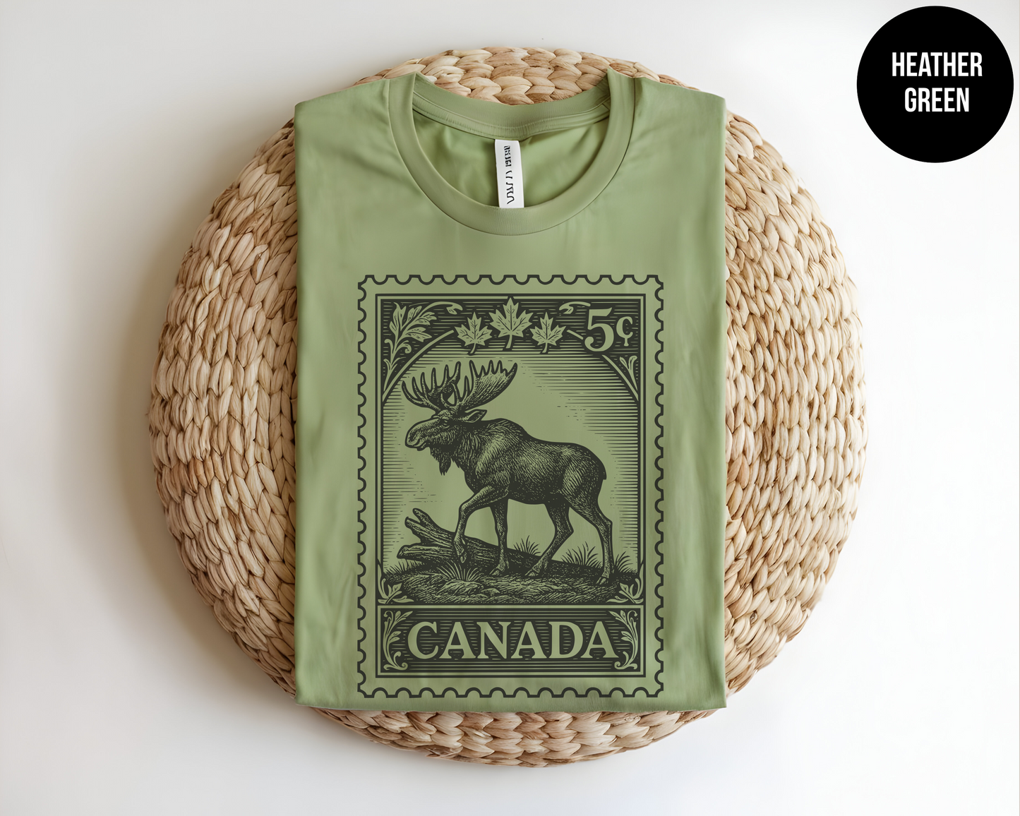 Canada Moose Stamp