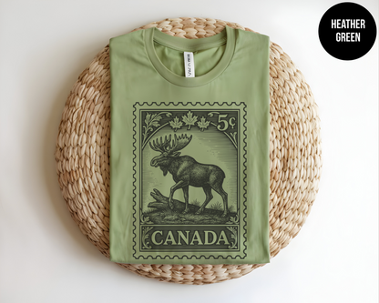 Canada Moose Stamp