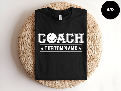 Tennis Coach (with Custom Name)