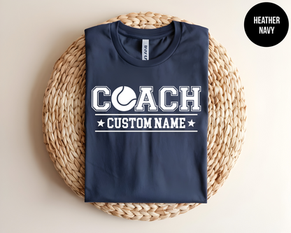 Tennis Coach (with Custom Name)