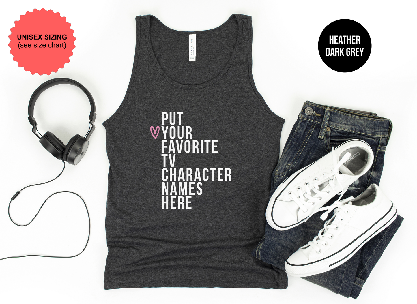 Customized TV Character Tank Top