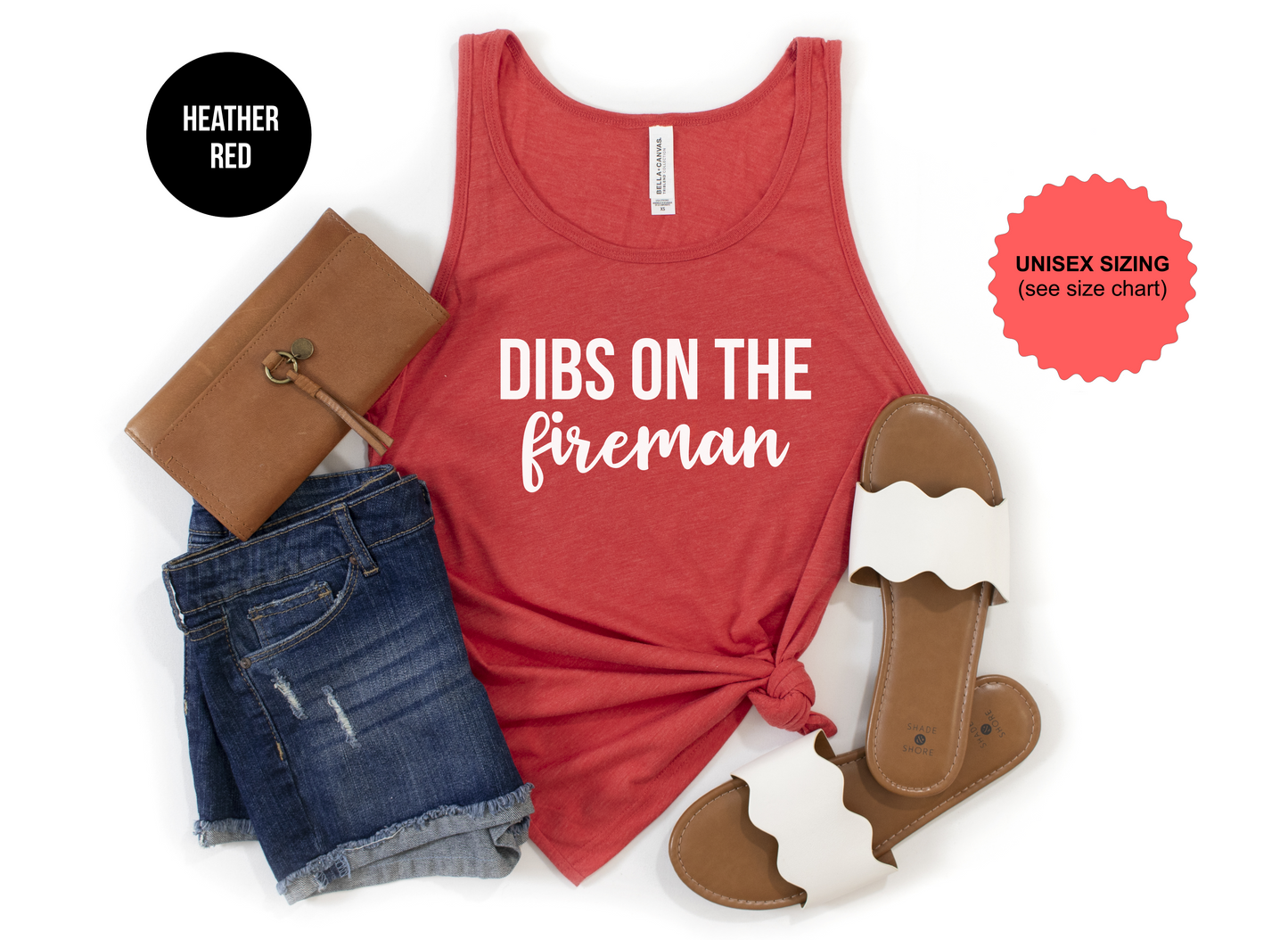 Dibs on the Fireman Tank Top