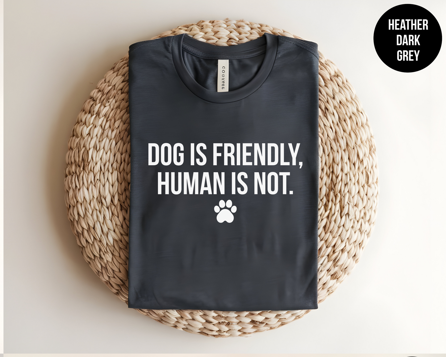 Dog Is Friendly, Human Is Not