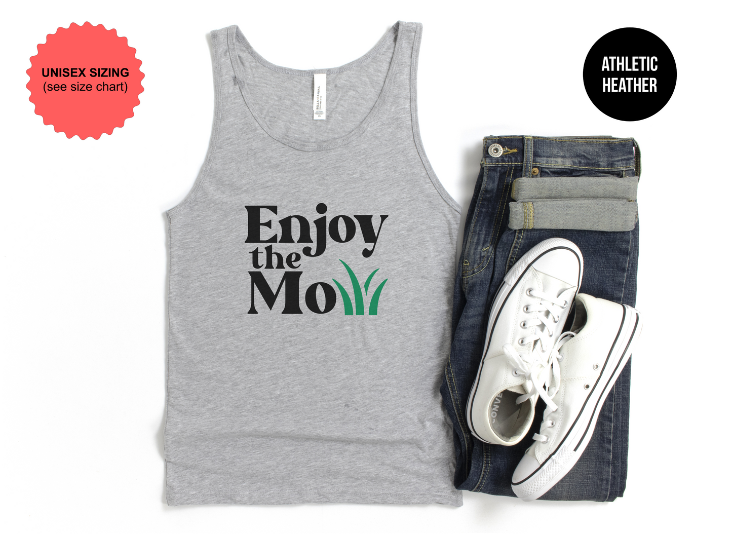 Enjoy The Mow Tank Top