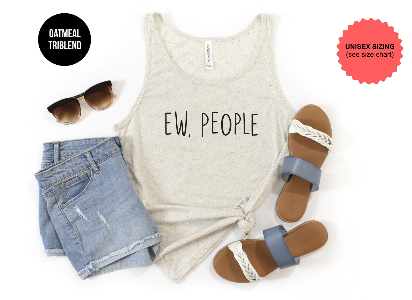 Ew, People Tank Top