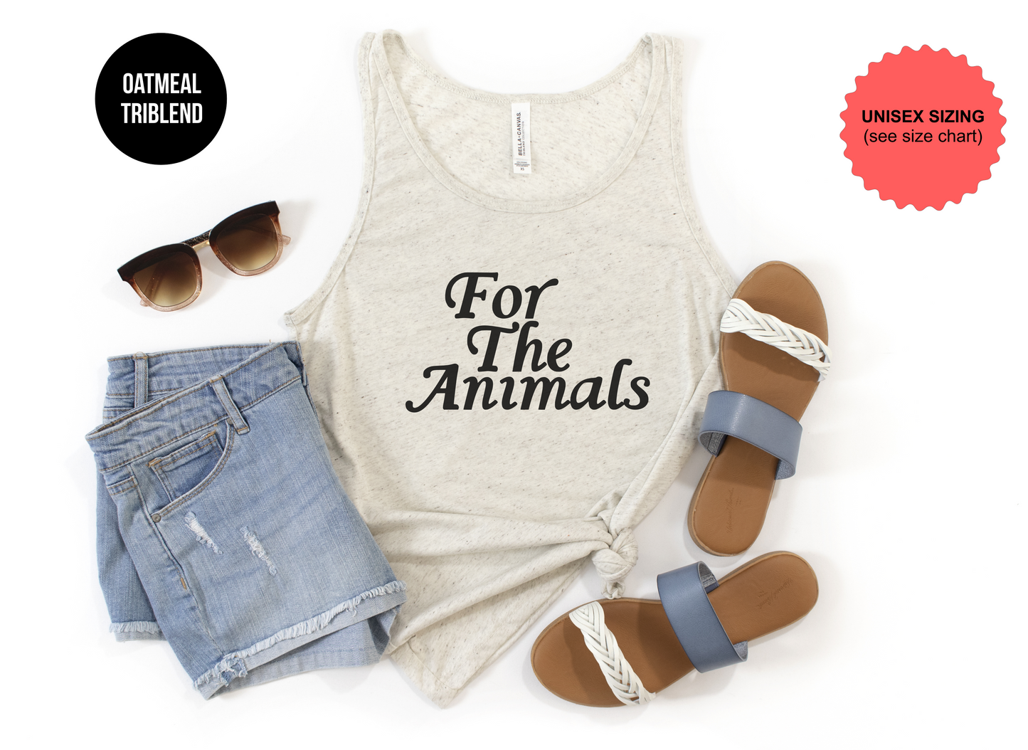 For The Animals Tank Top