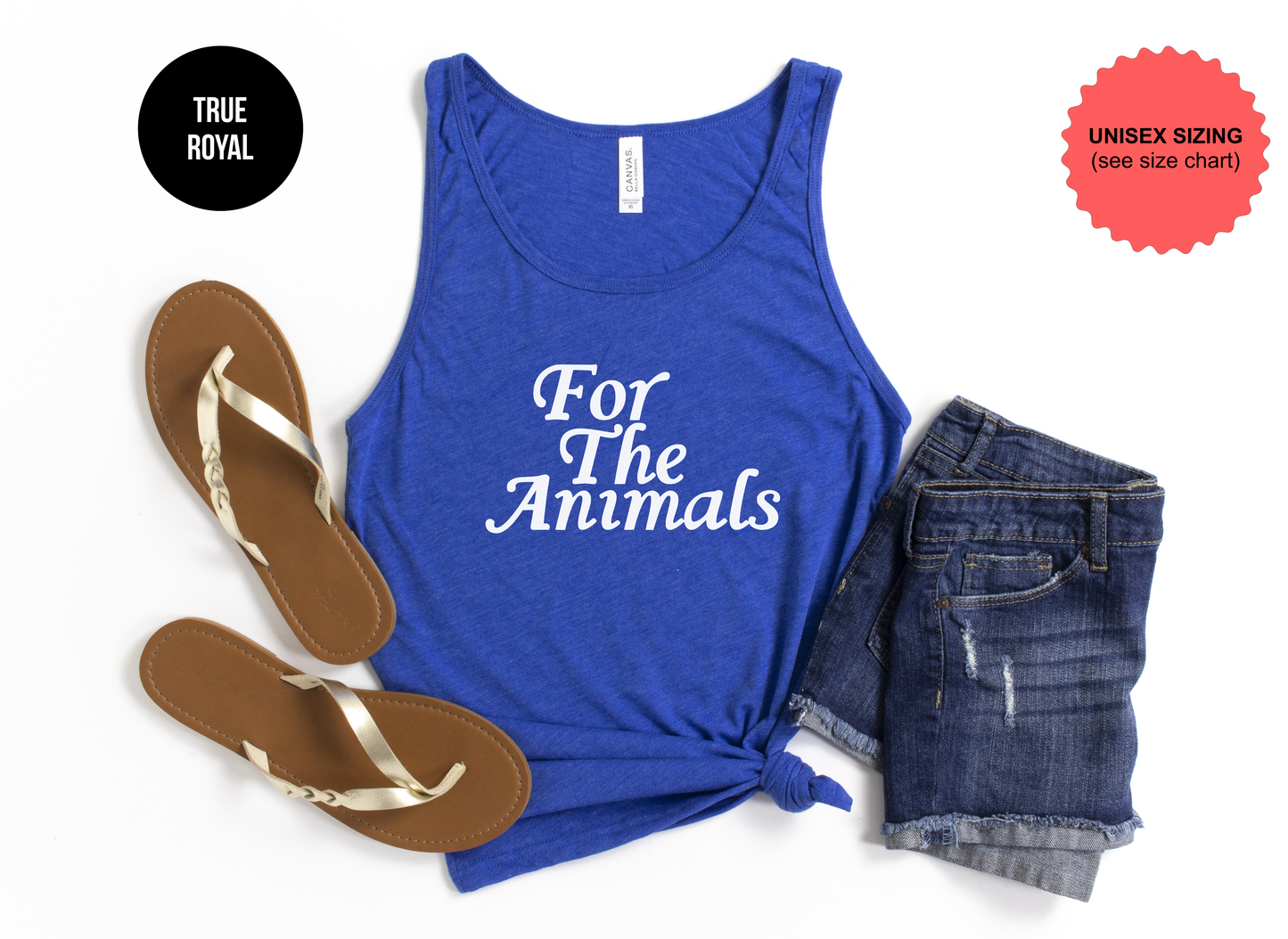 For The Animals Tank Top