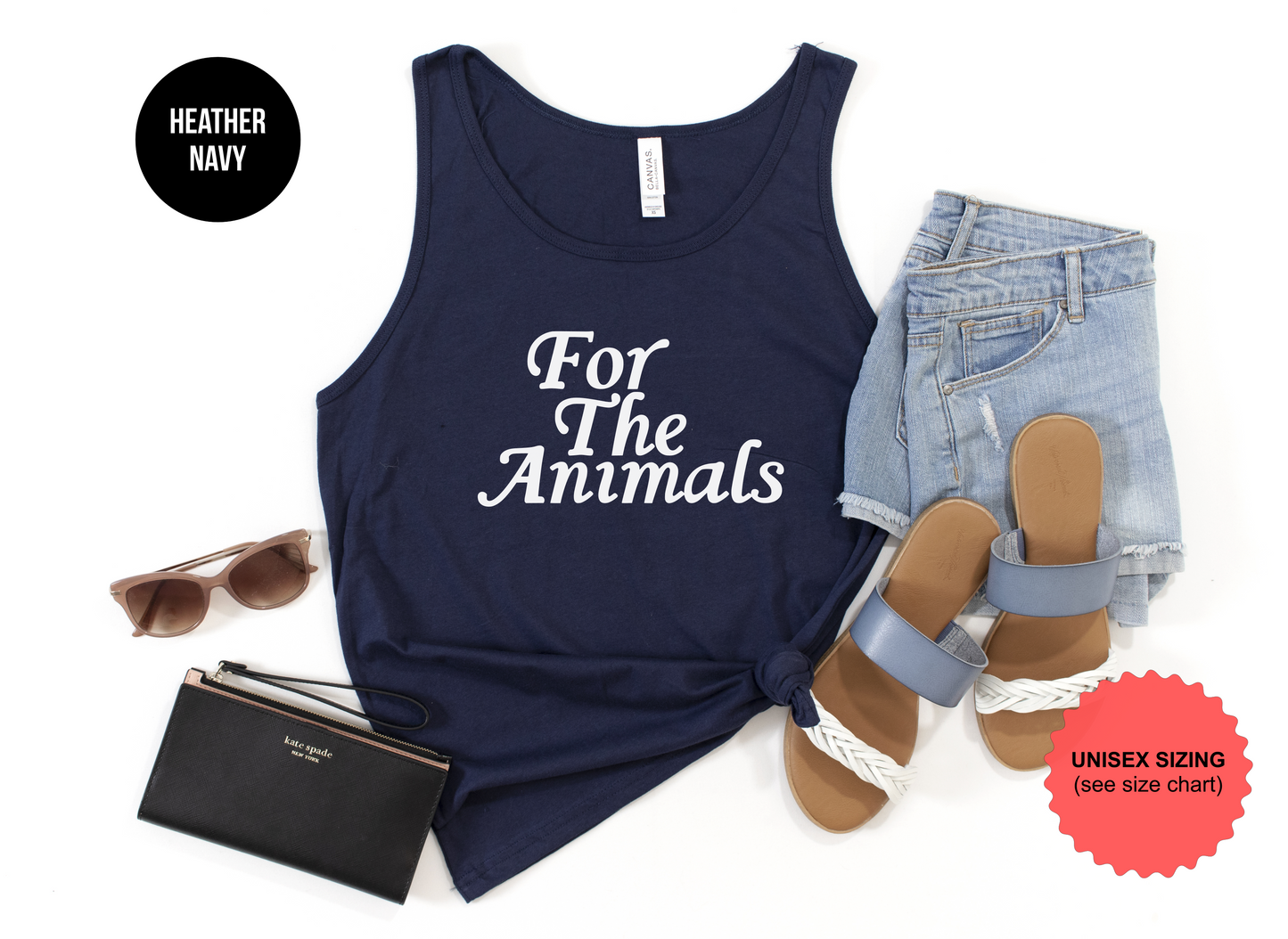 For The Animals Tank Top